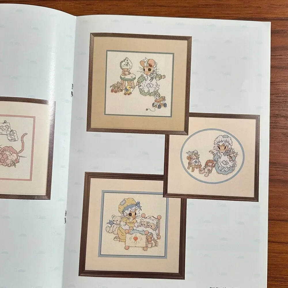Merry Mouse Book of Toys Cross Stitch Pattern Book 1988